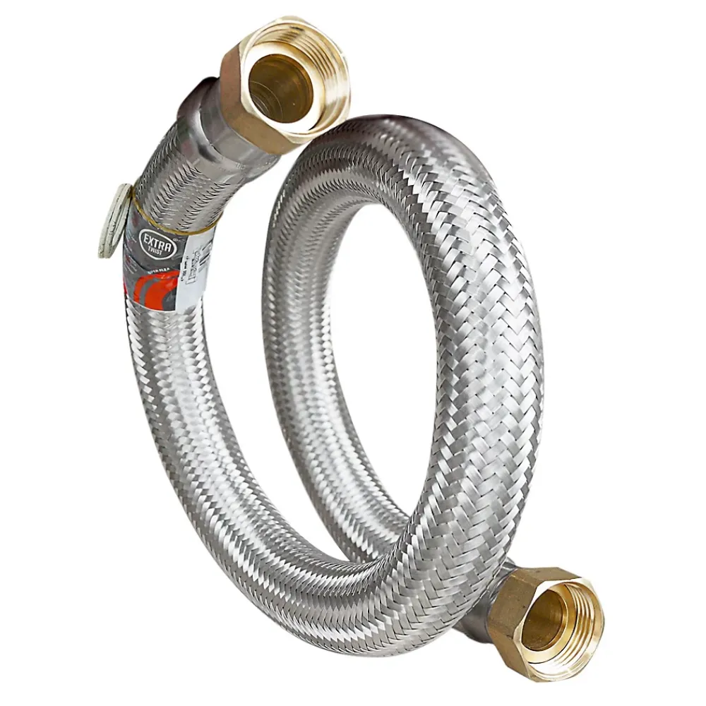 Isoflex Flexible Robinetterie-Flexible Inox 40mm Intérieur F-f 1"1/2 (40/49) Longueur 100cm