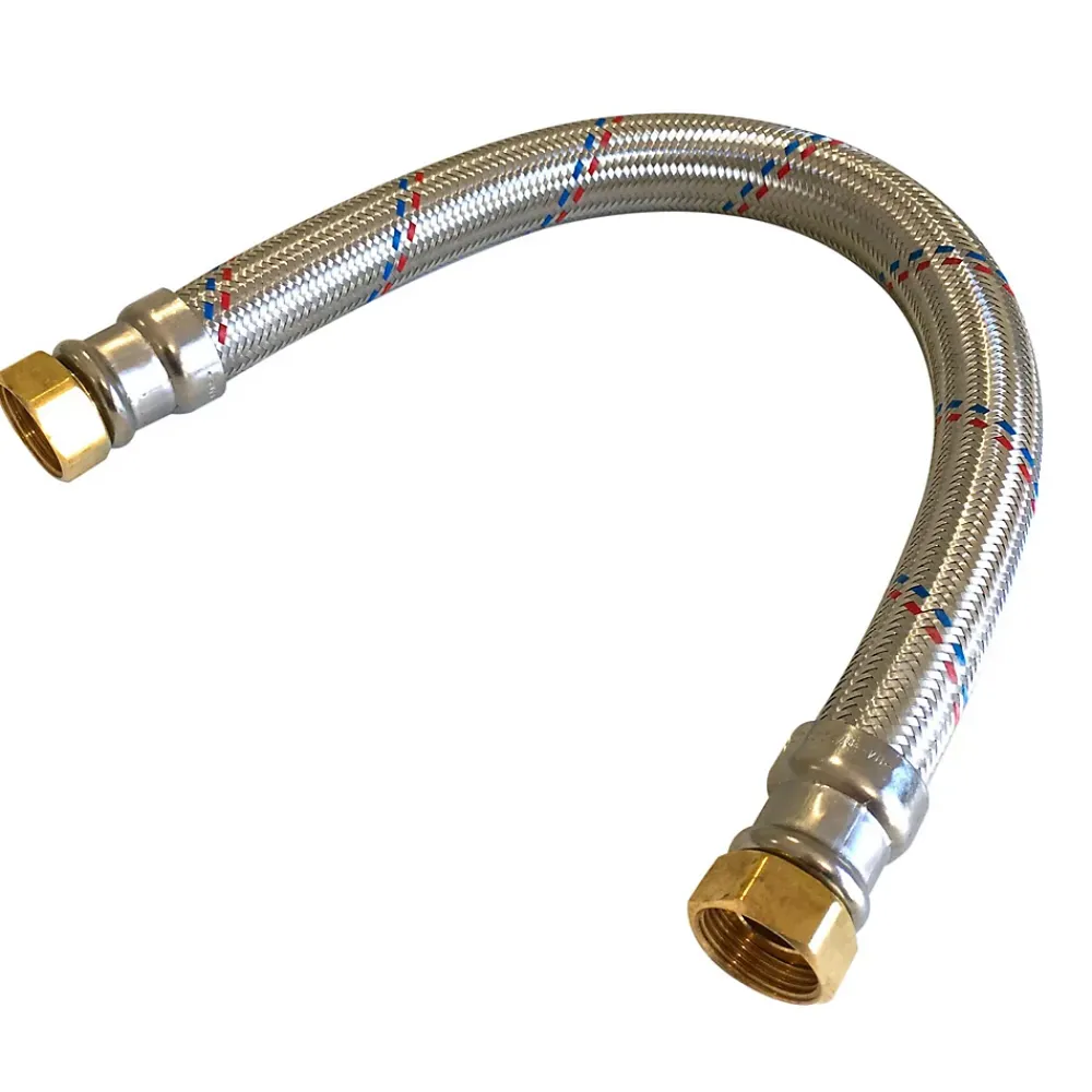 Isoflex Flexible Robinetterie-Flexible Inox 40mm Intérieur F-f 1"1/2 (40/49) Longueur 100cm