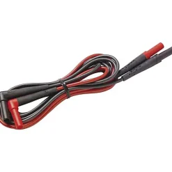 3M France Testeur De Tension-Fluke TL224 - Set de cordons de mesure de sécurité 1,5 m banane mâle 4 mm noir et rouge