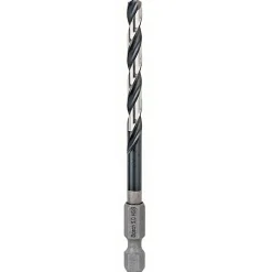 Bosch Professional Ferrure-Foret métal diamètre 5 x 91mm longueur utile 52mm - queue 6 pans 1/4'' - BOSCH - 2608577056
