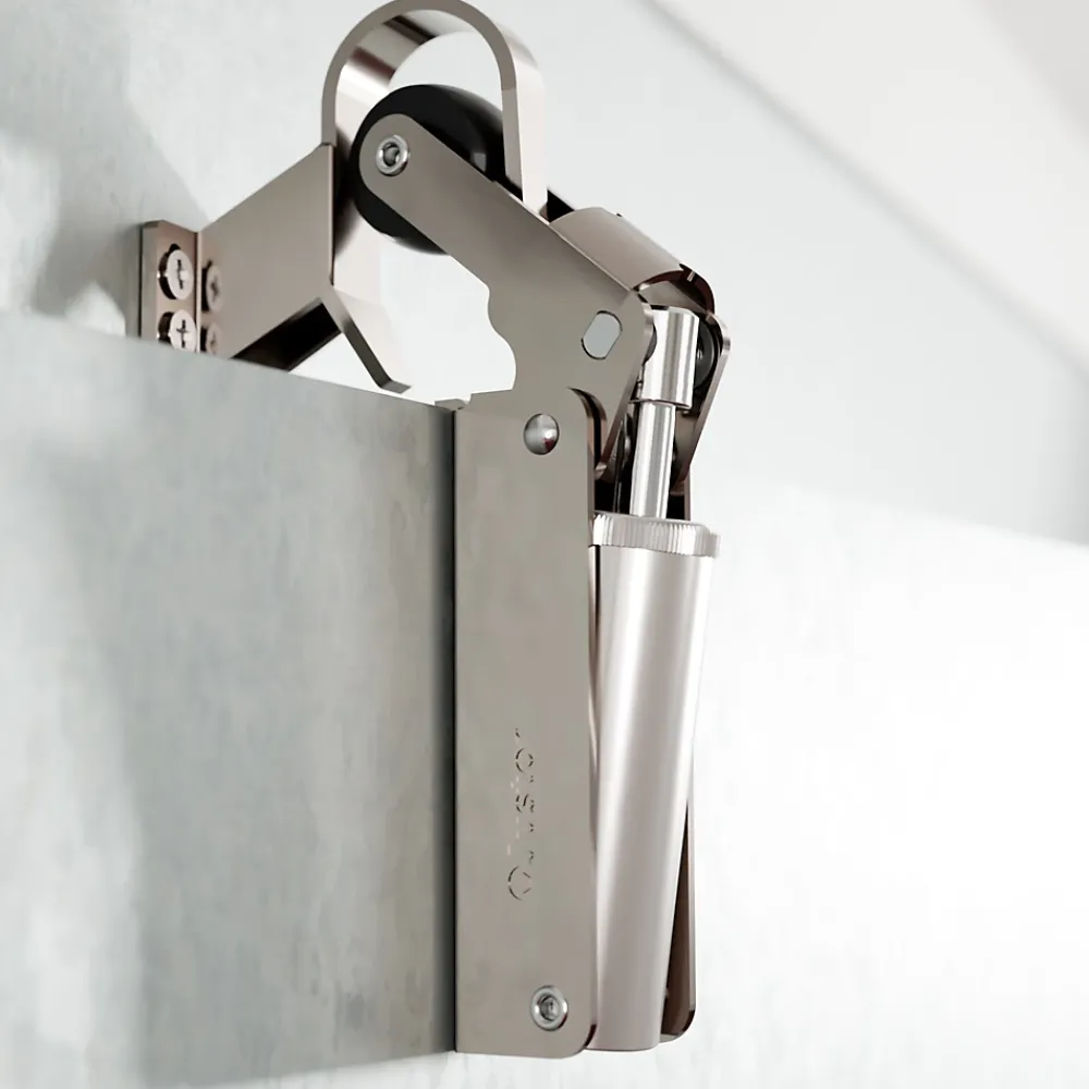Hardwarexchange Frein de rétention force 80 N en acier inox 304, pour porte jusquà 80 KG.