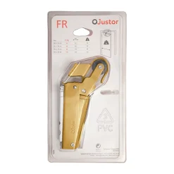 Hardwarexchange Ferme-Porte-Frein de rétention force 115 N, en aluminium anodisé or, pour porte jusquà 100 KG.