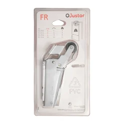 Hardwarexchange Ferme-Porte-Frein de rétention force 60 N en aluminium anodisé argent pour porte jusquà 40 KG