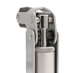 Hardwarexchange Ferme-Porte-Frein de rétention force 60 N en aluminium anodisé argent pour porte jusquà 40 KG
