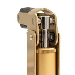Hardwarexchange Ferme-Porte-Frein de rétention force 80 N en aluminium anodisé or, pour porte jusquà 80 KG.