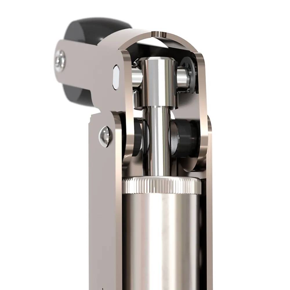 Hardwarexchange Ferme-Porte-Frein de rétention force 115 N, totalement en acier inox 304, pour porte jusquà 100 KG.