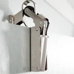 Hardwarexchange Ferme-Porte-Frein de rétention Réglable force 60 a 80 N, totalement en inox 304, pour porte jusquà 80 KG.