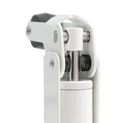 Hardwarexchange Frein de rétention Réglable force 60 a 80 N aluminium anodisé blanc, pour porte jusquà 80 KG.