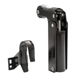 Hardwarexchange Ferme-Porte-Frein de rétention Réglable force 1 a 30 N aluminium anodisé noir pour porte jusquà 15 KG