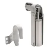 Hardwarexchange Ferme-Porte-Frein de rétention Réglable force 1 a 30 N aluminium anodisé argent pour porte jusquà 15 KG