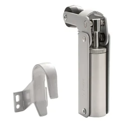 Hardwarexchange Ferme-Porte-Frein de rétention Réglable force 1 a 30 N aluminium anodisé argent pour porte jusquà 15 KG