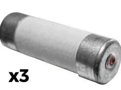 Zenitech 3 fusibles céramique 8,5x 31,5 20A à voyant NF -