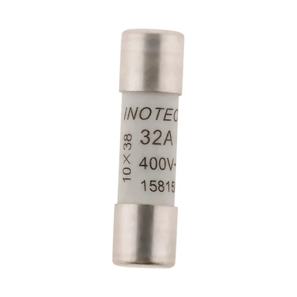 Zenitech 5 fusibles céramique 10,3x 38 32A + voyant