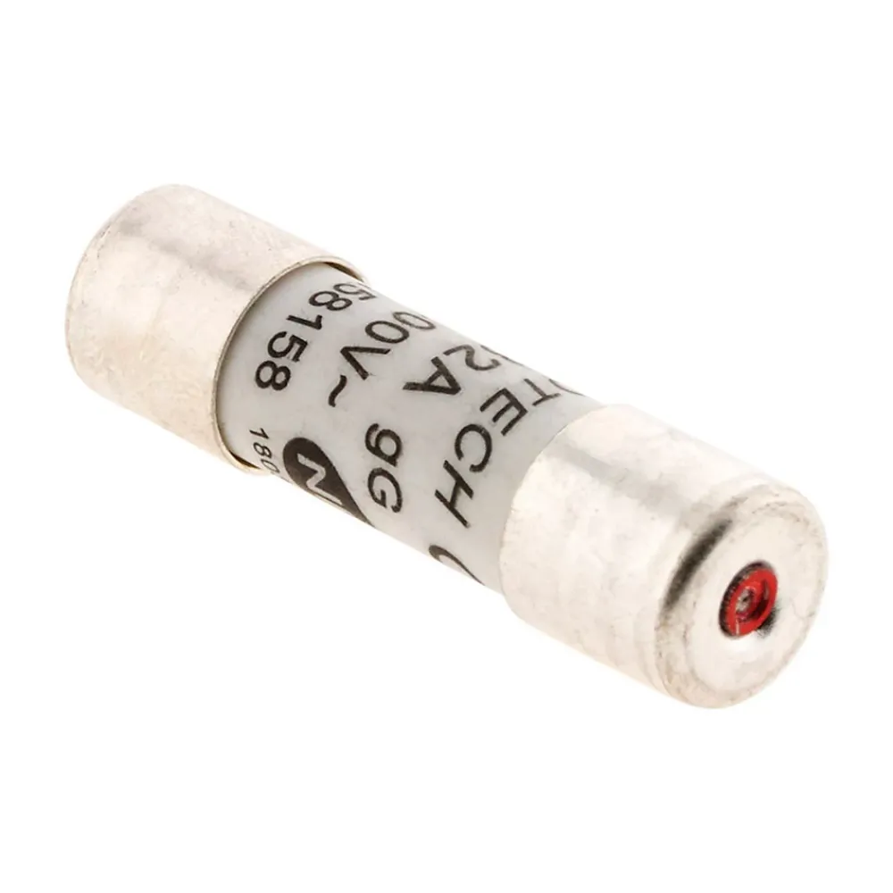 Zenitech 5 fusibles céramique 10,3x 38 32A + voyant