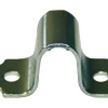 Afbat Gache pour pêne rond à visser ø16 mm - acier zingué blanc