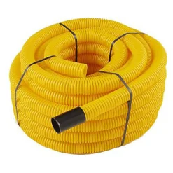 Fitt Gaine pour réseaux enterrés jaune Ø 50 mm x 25 m