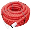 Fitt Gaine Et Drain-Gaine pour réseaux enterrés rouge Ø 50 mm x 15 m