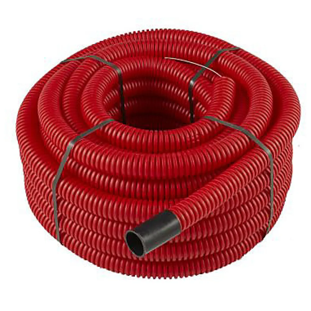 Fitt Gaine Et Drain-Gaine pour réseaux enterrés rouge Ø 40 mm x 25 m