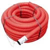 Fitt Gaine Et Drain-Gaine pour réseaux enterrés rouge Ø 40 mm x 15 m