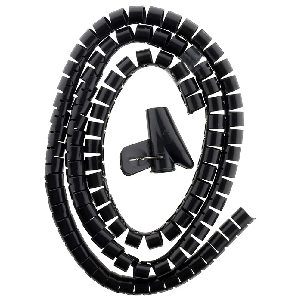 Zenitech Range-Fil Et Cache-Fil|Range-Fil Et Cache-Fil-Gaine range câble diamètre 20mm 1,5m - Noir -