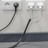 Diall Gaine range-câbles en spirale noir ø 9 à 80 mm x 2,5 m