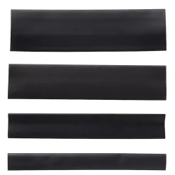 Diall Gaine Électrique-8 gaines thermorétractable noires ø10/ø15/ø20/ø25 mm