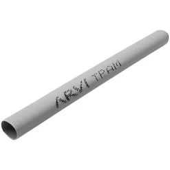 Arvi Gaine Thermorétractable - 100/50mm - Gris - Longueur 1m - Restreint 2:1 - Paroi Fine - Tpam-100.0-cz
