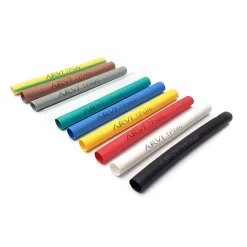 Arvi Gaine Électrique-Gaine Thermorétractable - 30/15mm - Noir - Longueur 1m - Restreint 2:1 - Paroi Fine - Tpam-30.0-pt