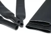 Gaine Thermorétractable étanche à L'eau - Longueur 1m - 3:1 - Diamètre 39/13mm - Noir - Paroi 2,4mm