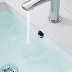 Kibath Evacuation De Lavabo-Vasque-Garniture de trop-plein de lavabo ronde, finition chrome brillant, en ABS