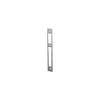 Stremler Assa Abloy Loquet, Targette Et Moraillon De Porte-Gâche centrale aluminium largeur 22mm épaisseur 10mm anodisé argent - STREMLER - 2839.10.4