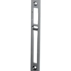 Stremler Assa Abloy Loquet, Targette Et Moraillon De Porte-Gâche centrale aluminium largeur 22mm épaisseur 10mm anodisé argent - STREMLER - 2839.10.4