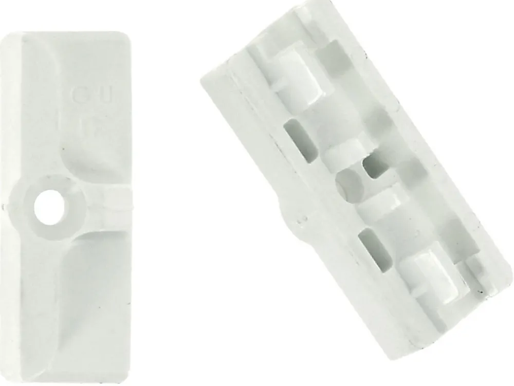 Ferco Verrou Et Loquet De Fenêtre-Gâche galet Plastival nylon blanc PVC - - E-19221-00-0-7