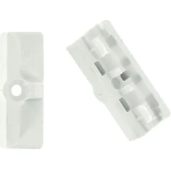 Ferco Verrou Et Loquet De Fenêtre-Gâche galet Plastival nylon blanc PVC - - E-19221-00-0-7