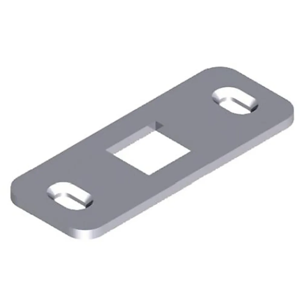 La Croisee Ds Gâche haute + 3 cales pour verrou DANAOS blanc RAL9010 - - DS6359-036