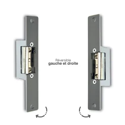 Extel Interphone-Gâche électrique à encastrer sans passage de serrure - WECA 90201.4 - - 109201