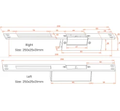 Automatisme Passion Gâche électrique portillon ou porte réversible