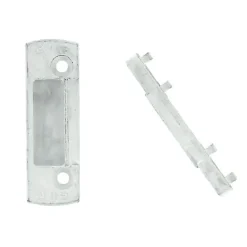 Ferco Gâche pêne demi-tour PVC Zendow / Rehau / Optima - - E-18841-05-0-7