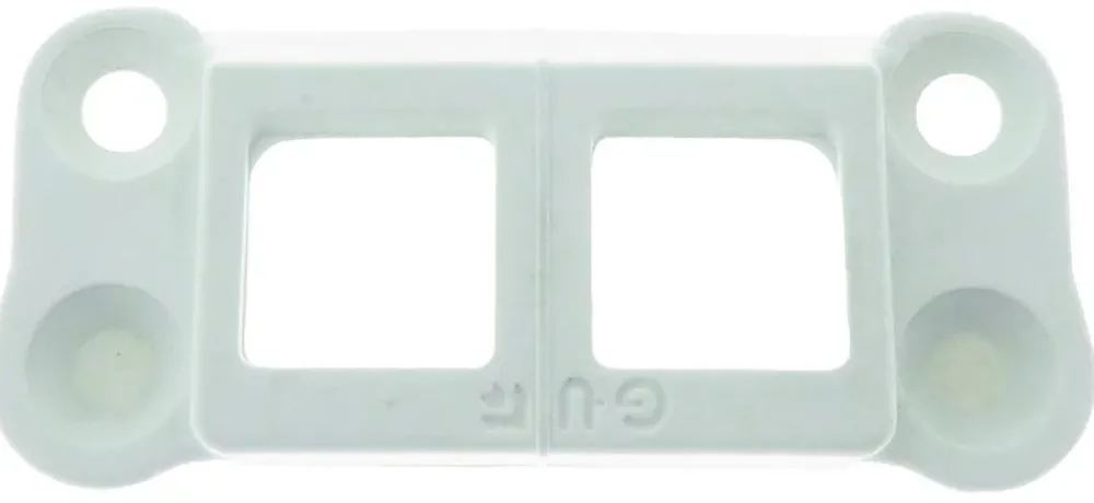 Ferco Gâche tringle double hauteur 260mm - - E-18370-02-0-7