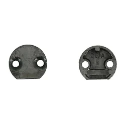 Ferco Gâche tringle simple à entailler pour menuiserie bois 25mm zamak - - 0-0319A-00-0-1