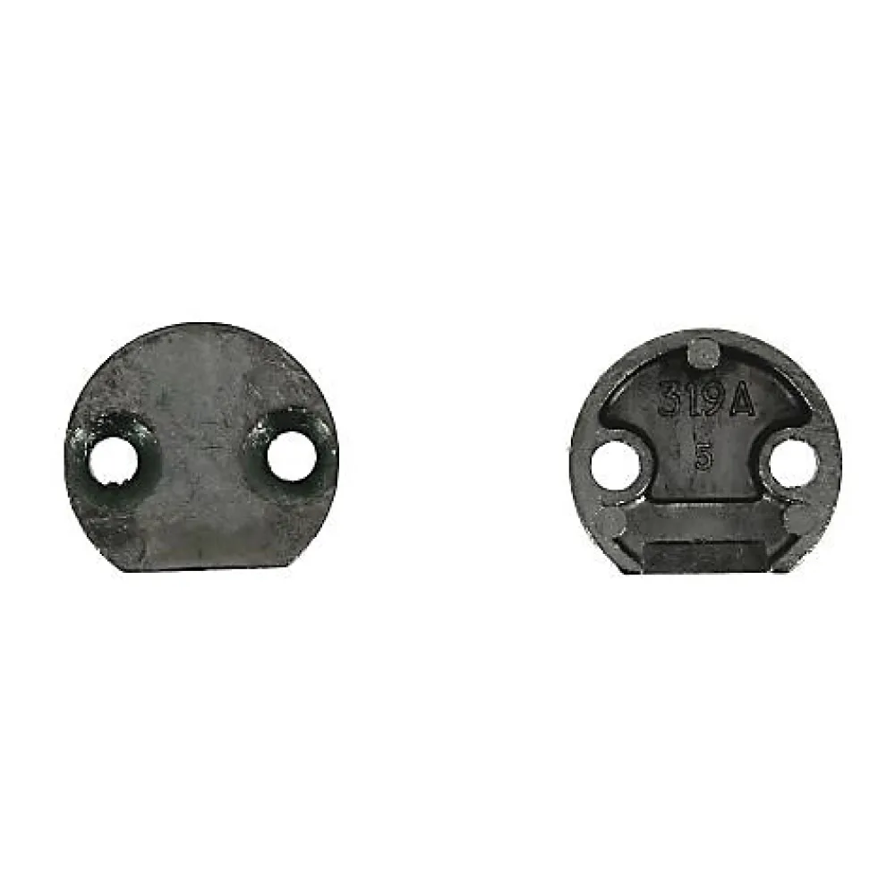 Ferco Gâche tringle simple à entailler pour menuiserie bois 25mm zamak - - 0-0319A-00-0-1