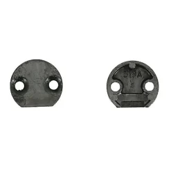 Ferco Gâche tringle simple à entailler pour menuiserie bois 25mm zamak - - 0-0319A-00-0-1
