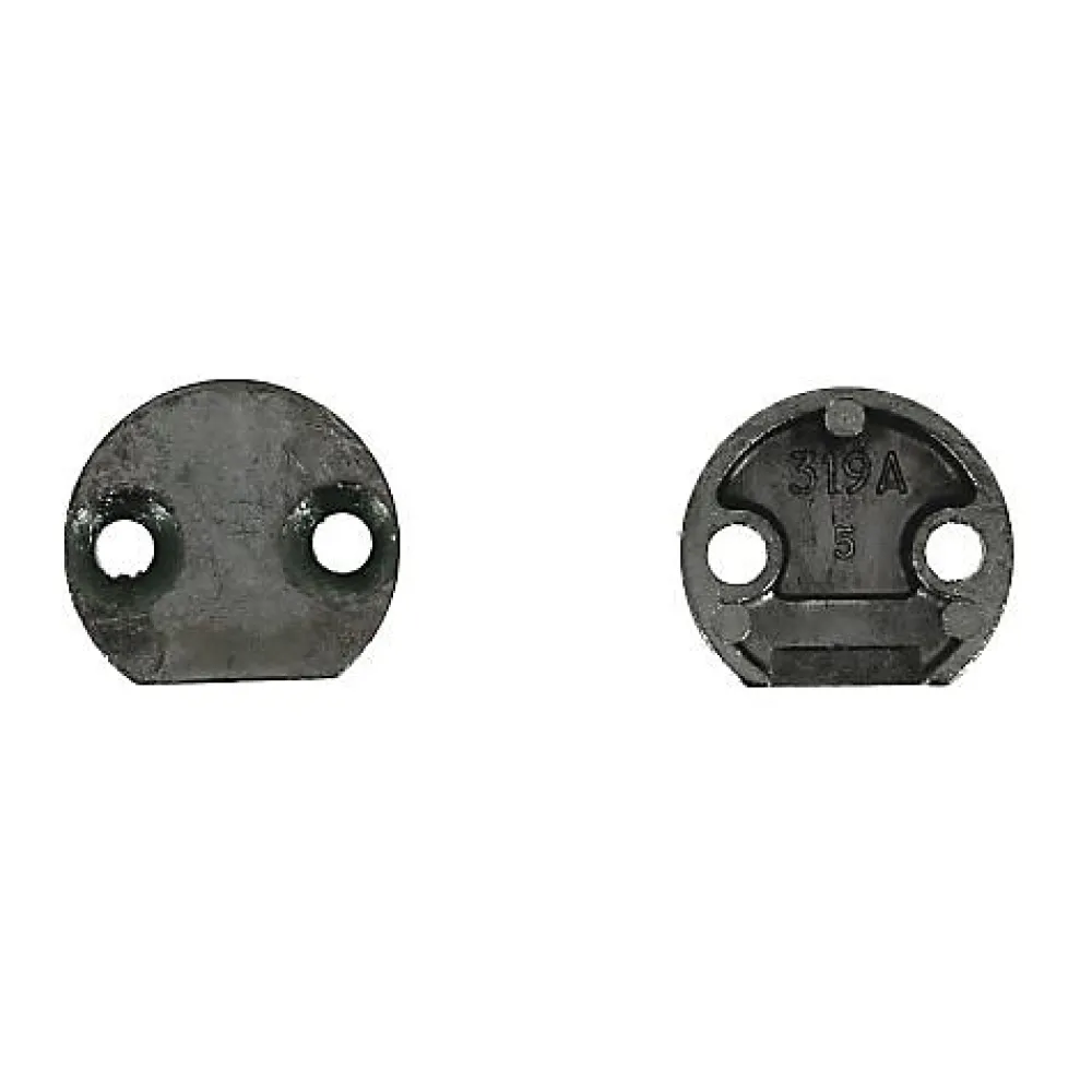 Ferco Gâche tringle simple à entailler pour menuiserie bois 25mm zamak - - 0-0319A-00-0-1