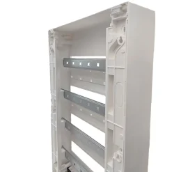 Hager Tableau Électrique Pré-Équipé-Gd418 - Coffret électrique 4 Rangées De 18 Modules - Gamma 625x355x103mm - Bornier Automatique