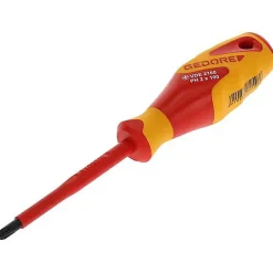 Gedore Tournevis D'Électricien-VDE 2160 PH 2 1612123 - Tournevis cruciforme isolé PH 2, 210 mm