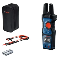 Bosch Multimètre-GFM 1000-15 Professional Multimètre fourche True RMS , mesure AC jusqu'à 200 A, écran LCD inversé