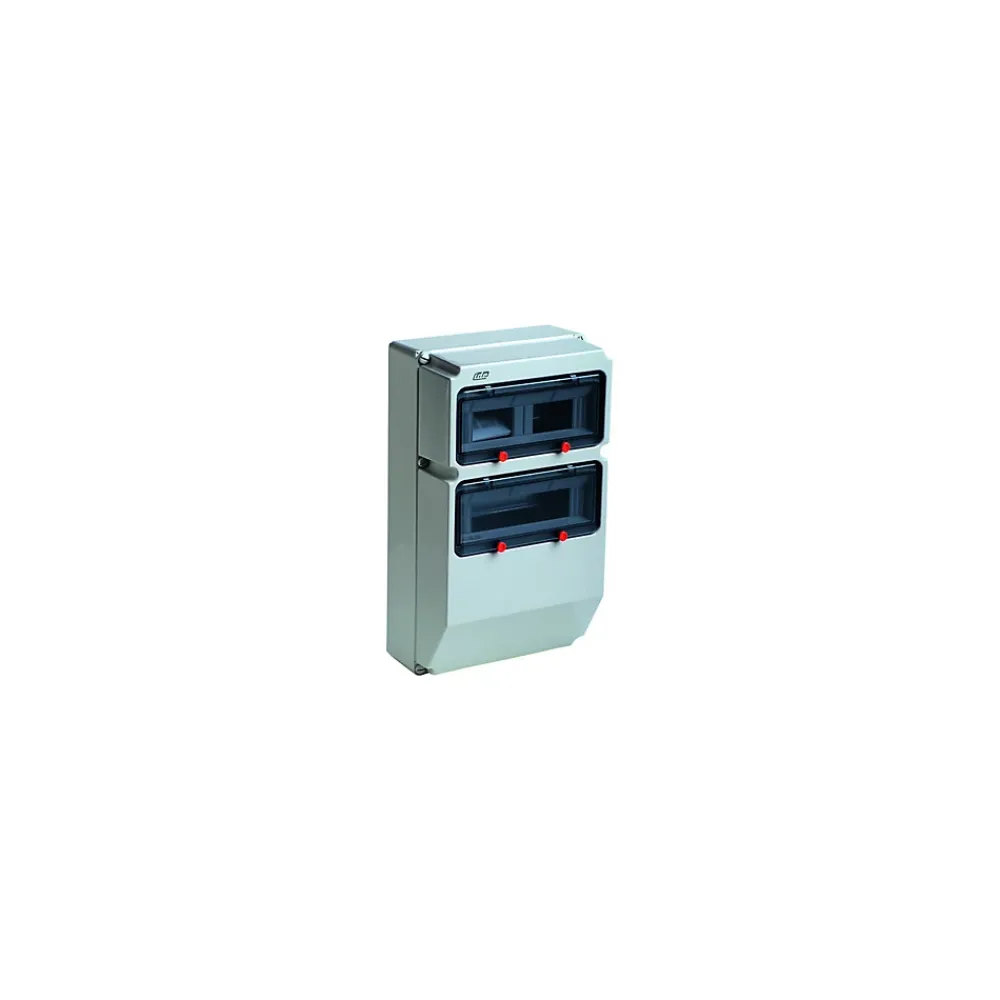 Ide 1724gm - Coffret étanche Ip67 Pour Prise - 2 Rangées De 13 Modules - Pryma