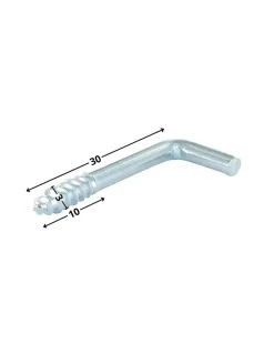 Vis Express Gond à vis bois 3X30 Filetée sur 10 Inox A2 - 10 pièces