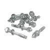Viswood Cheville À Frapper-Goujons d'ancrage Lot de 6 pcs - Blanc