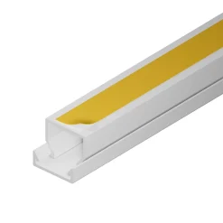 Edo Goulotte électrique PVC autoadhésive 16x16 mm 2 m blanche